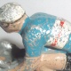 Cyclistes miniatures rétro vintage n°37